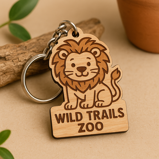 Wooden Keychain